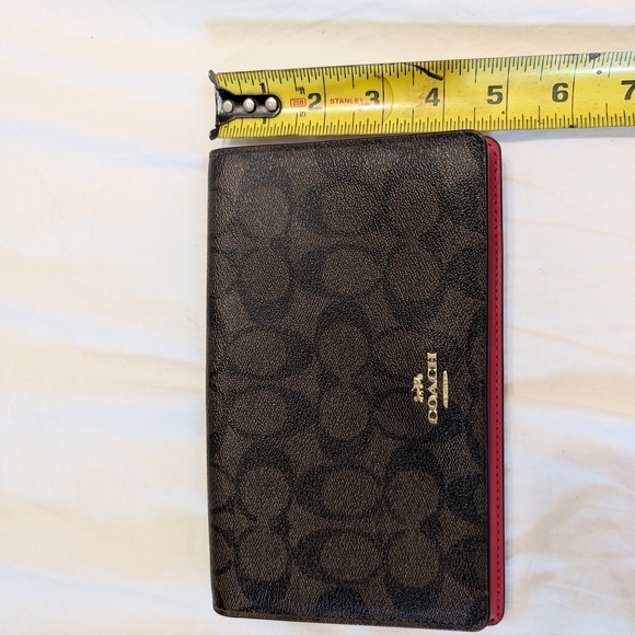 Coach Black and Red Wallet